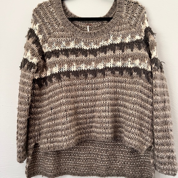 Free people high low sweater - Picture 3 of 3